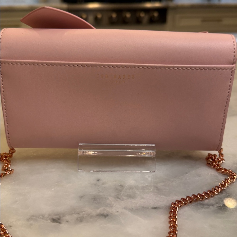 Ted Baker Elegant Pink Bow Clutch - Picture 7 of 7